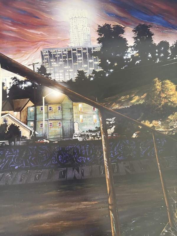 SABER MSK AWR Belmont Tunnel Signed Poster 18x24 Graffiti Print gallery