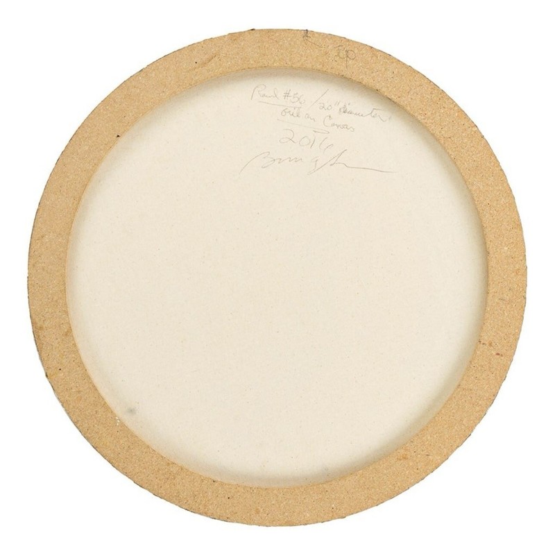 Bruce Stiglich no#56 Round 20" diameter, oil on canvas, 2016 gallery