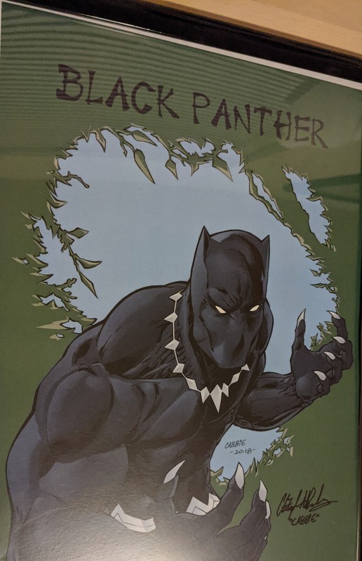 "King of Wakanda" Black Panther Art Print | Signed & Framed MCU Marvel Avengers gallery