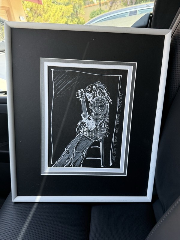 Unique Dennis S Sherald Art – No Glass Cover