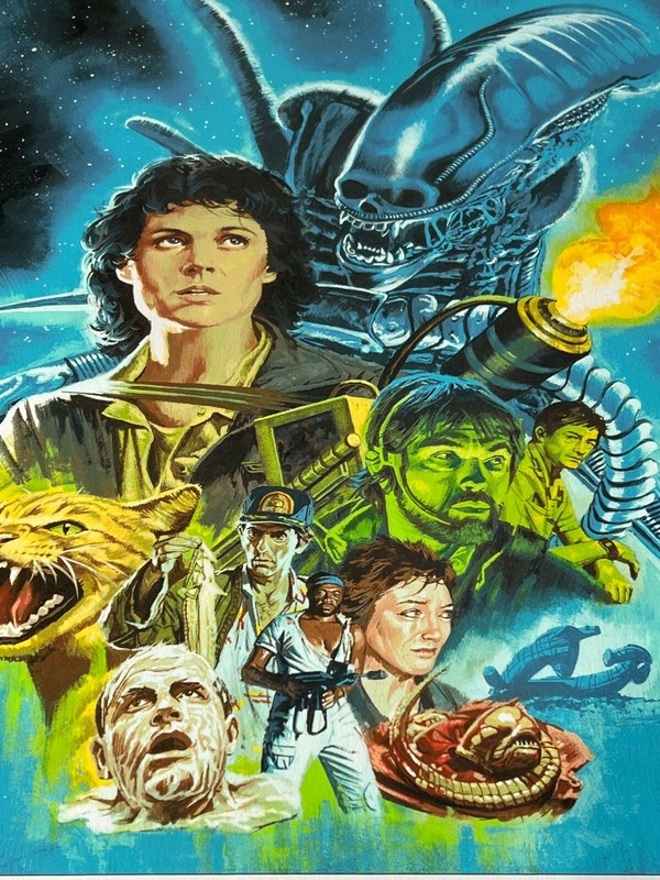 Mondo Artist - Paul Mann - Ridley Scott's Alien - #d out of 40 gallery