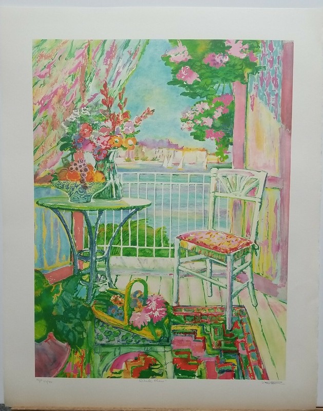 Van Pitterson S/N Serigraph 1980’s AP 34/40 Jamaican Artist 29″×23″ Caribbean