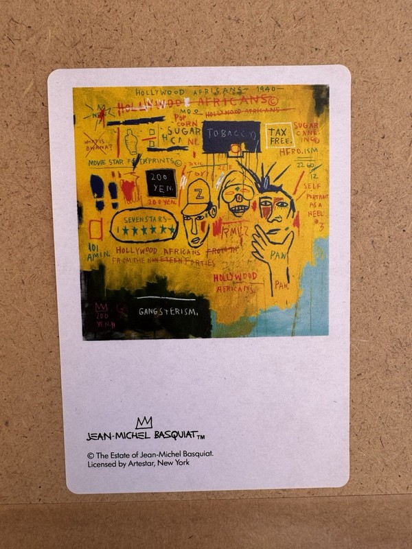 Jean-Michel Basquiat “Hollywood Africans” Fine Art Lithograph Print Framed gallery