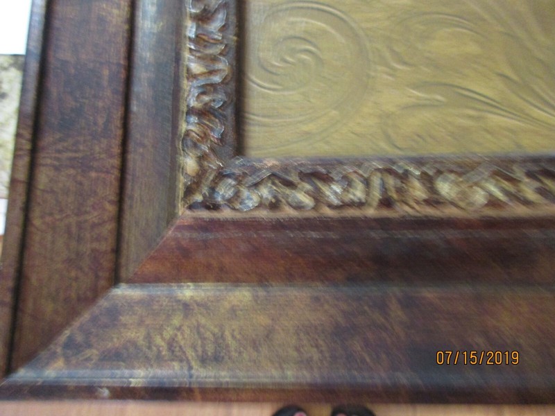 Decorative Art Framed Wall Picture 25" By 21" Toscana Fruit Theme P. Gladding gallery