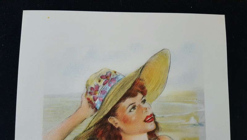 French Artist Edouard Chimot Listed 1890-1930 Romantic Color Print gallery