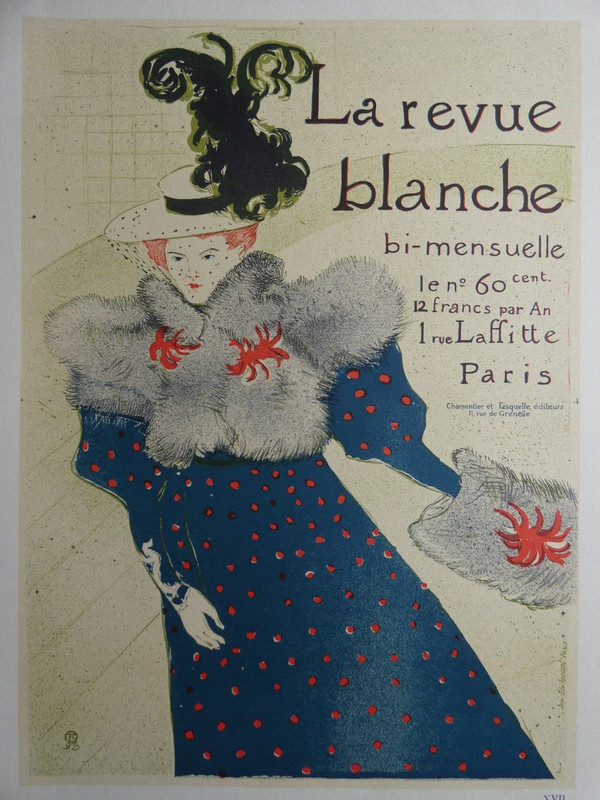 HENRI TOULOUSE-LAUTREC – La revue blanche, 1967