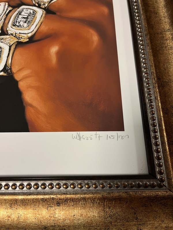 Westside Gunn x Isaac Pelayo “WWVD” Michael Jordan Artwork - # / 187 - UNFRAMED gallery