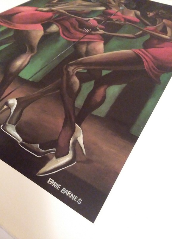 "Singin' Sistahs" by Ernie Barnes /Closed Edition 17x23 gallery