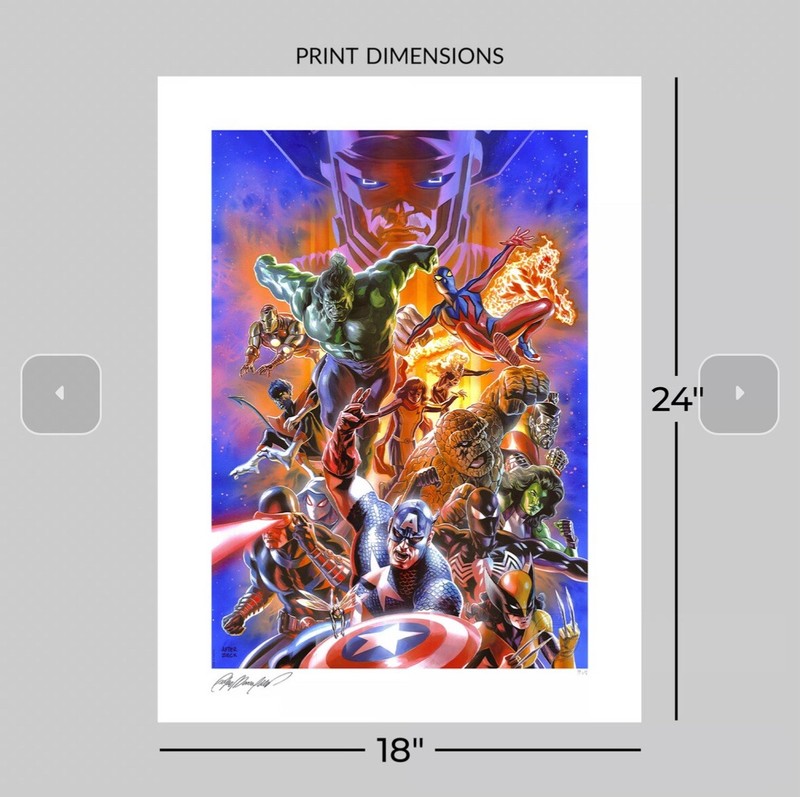 Secret Wars Battle world #1 Sideshow Collectibles Art Prints gallery
