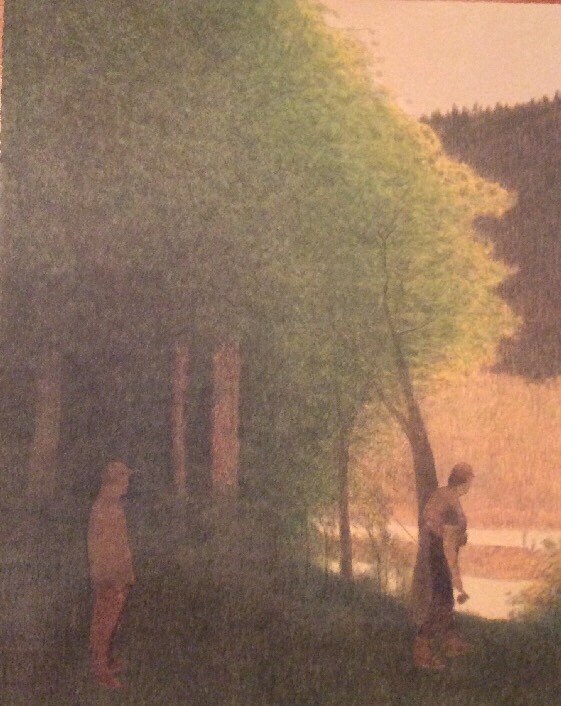 Russell Chatham Original Litho. Signed & #’d Rock Creek Tonalist Lithograph Art