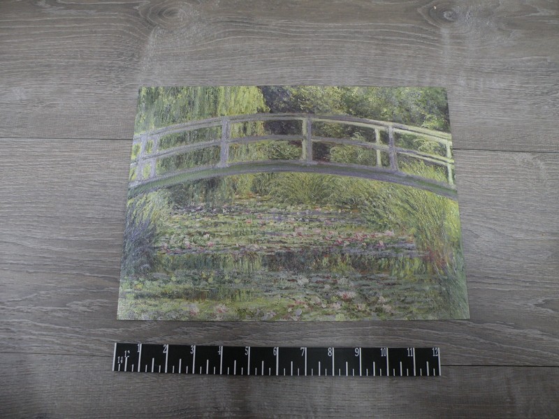 Claude Monet The Water-Lily Pond Bridge Art Print Masterpiece Reproduction 1899