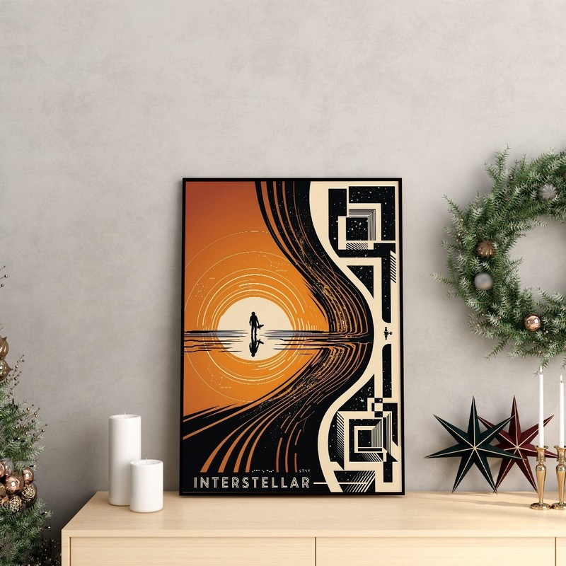 Interstellar Movie Poster, Cosmic Adventure Print gallery