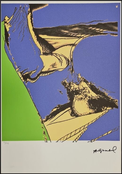 Andy Warhol * Sex Parts * Signed Lithograph * Art Print * Limited # 22/125