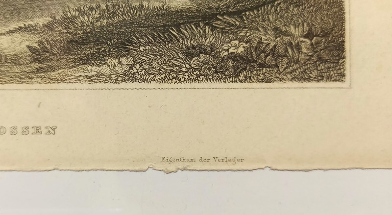 Steel engraving NOSSEN ac 1840 10,5 cm x 15,5 cm gallery