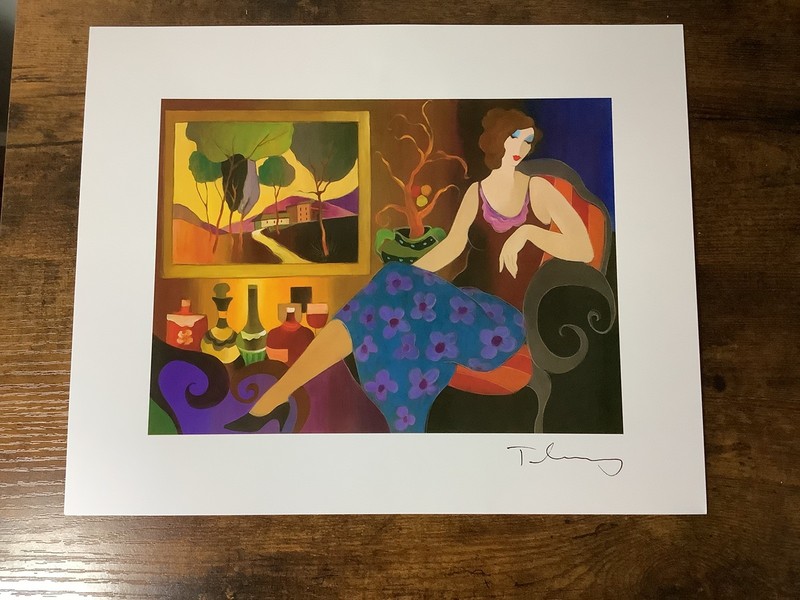 Itzchak Tarkay “Simple Elegance #15” Lithograph w/ COA | Park West Gallery