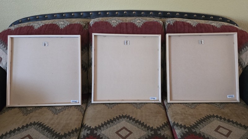 Set of 3 Vintage 1990's IKEA Amaina Framed Prints ~ Pencil Signed ~ Abstract Art gallery