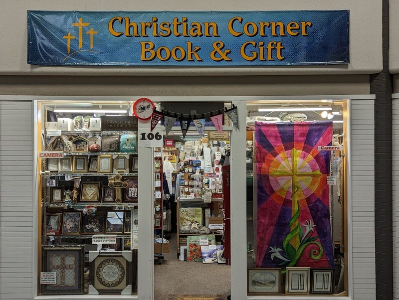 CHRISTIAN print picture JESUS KNOCKING ON DOOR - 8x10" RED ROBE & STAFF gallery