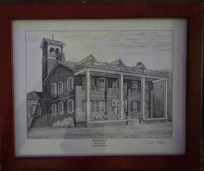 Lindenwald home of Martin Van Buren by Scott Kiefer 8X10 B1
