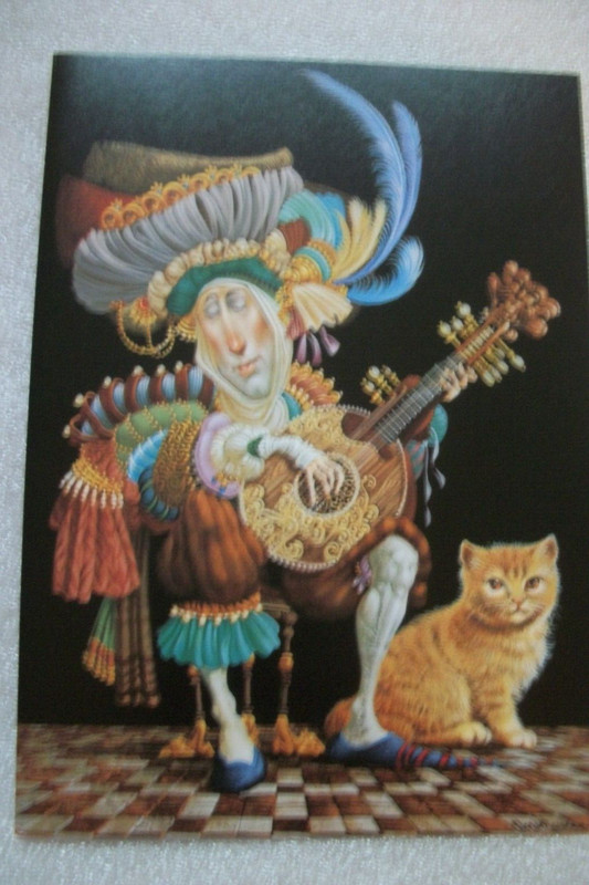 NEW - James Christensen Art Note Cards - 4 Different Images -20 Cards - GWS gallery