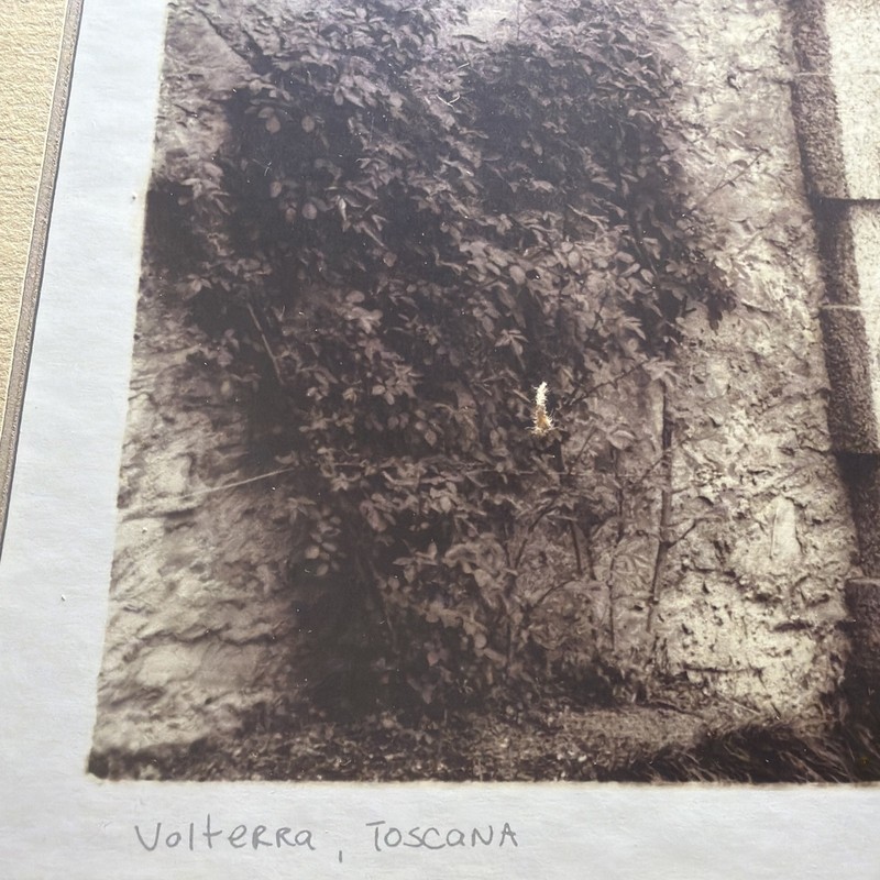 Alan Blaustein “Volterra , Toscana” Vintage Photo Print Signed gallery