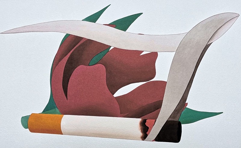 TOM WESSELMANN - Smoker IV - signed, numbered edition 53/45, 70x50 cm gallery