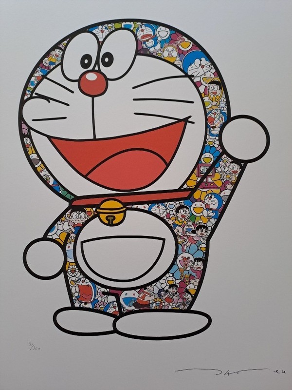 Murakami Takashi Signed – Doraemon: Here We Go! – Certificate
