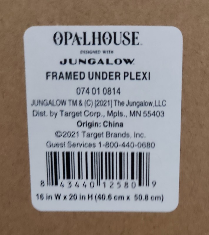 Opalhouse designed with Jungalow 16x20 Inch Alley Framed Wall Art gallery
