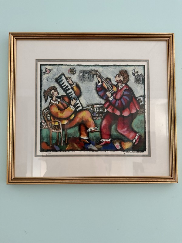 Michael Kachan Artist Signed, Numbered, Framed Wall Art Decor Ready To Hang