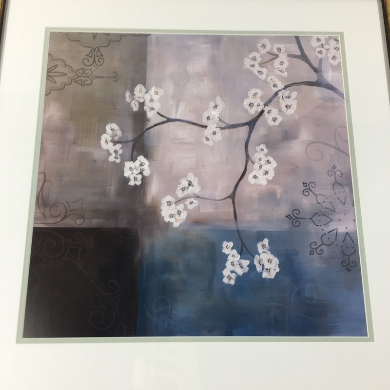 Spa Blossom I & II Laurie Maitland Framed Print 2-Piece Set 26" x 26" Frame gallery