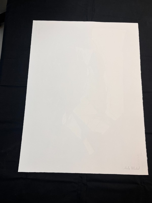 Andy Warhol Mick Jagger #143 print, Ltd.ed Numbered - 1975 NYC unframed gallery