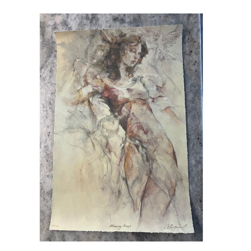Unframed "Morning Breeze" by Gary Benfield Giclee Appraised at $1,580 gallery