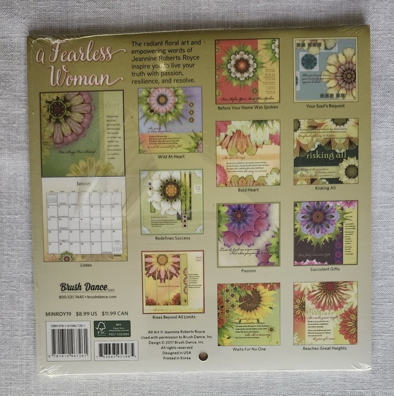 A Fearless Woman Calendar Art Lot of 3 12" X 12" / 7" X 7" Jeannine Roberts NEW gallery