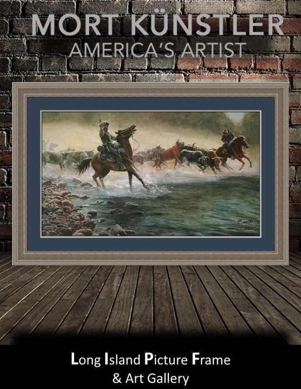 Mort Kunstler The Great Beefsteak Raid Signed L/ED Custom Framed Print