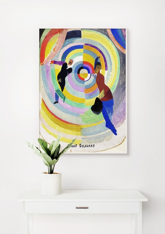 Robert Delaunay: Political Drama 1914. Fine Art Giclee Museum Luxury Gift Print