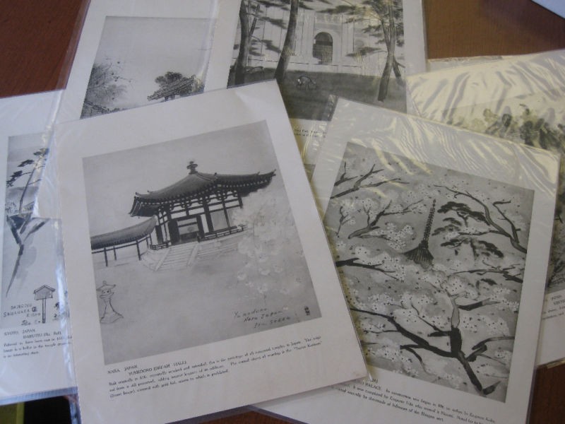 10 Great Art Kyoto Japan area art prints c 1946