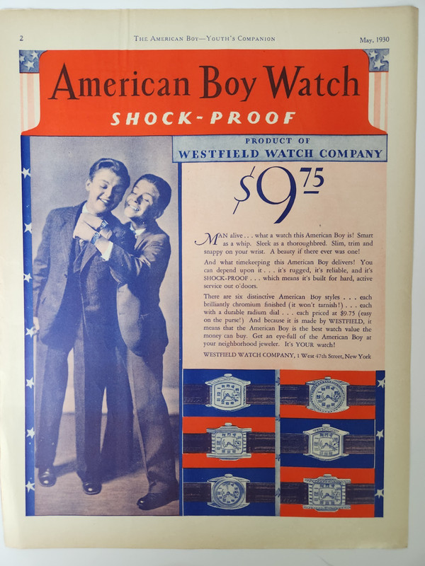 Painting A Car Russell Sambrook Art American Boy Vtg 1930 Magazine Cover Only gallery