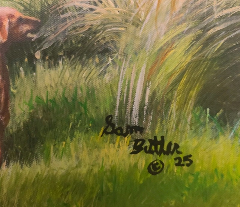 Florida Cowboy "Sweet Florida" Retouched Giclee 18"x 24" Unframed Wall Ready gallery