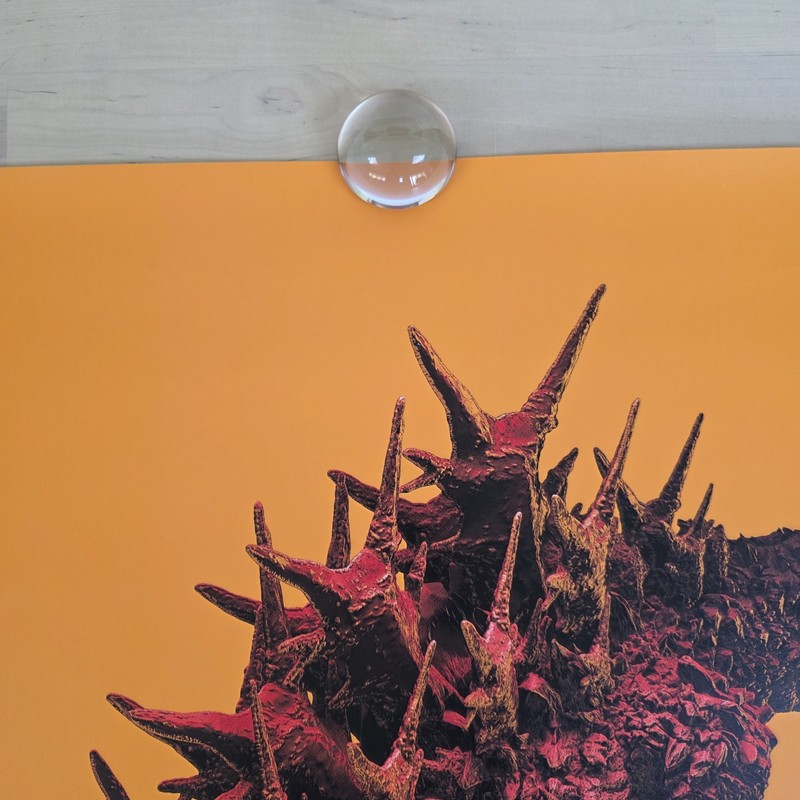 Godzilla Minus One Orange Variant 24" x 36" Screen Print LE 17/50 Pascal Blanche gallery