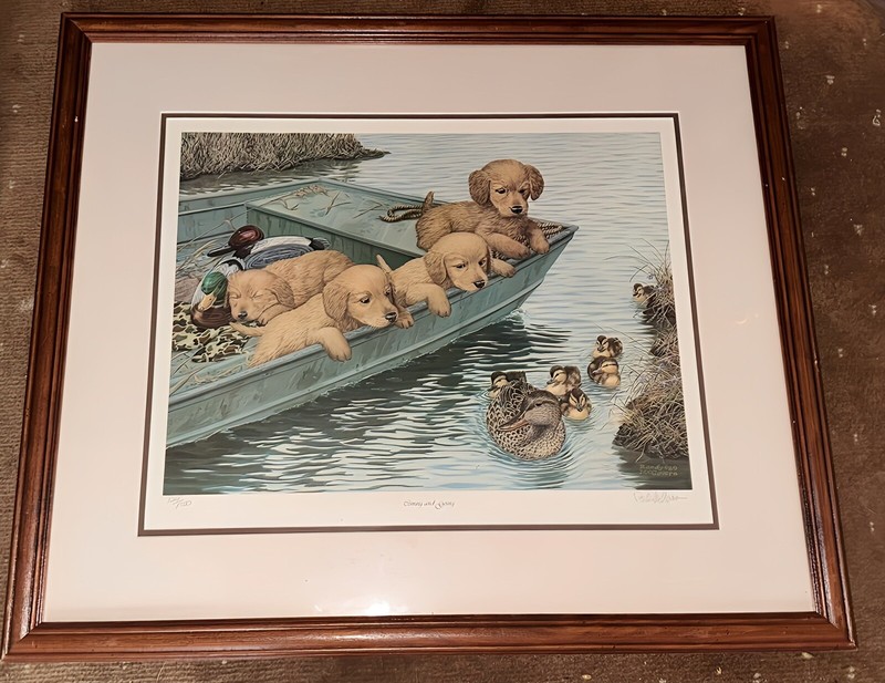 “Coming And Going” by wildlife artist, Randy McGovern