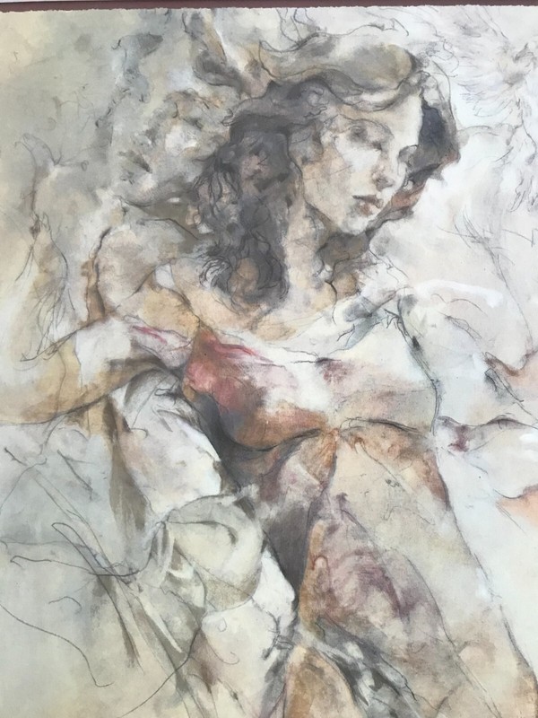 Unframed "Morning Breeze" by Gary Benfield Giclee Appraised at $1,580 gallery