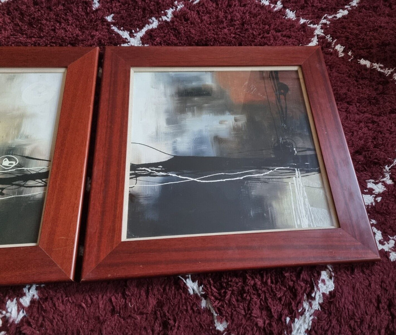 Prelude in Rust I II III by Laurie Maitland 3-pc fine art set framed prints gallery
