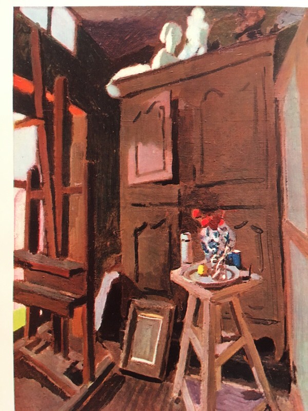 Henri Matisse,Studio Interior,Rare,Vintage,Offs.Lithograph,1939,Platesigned gallery