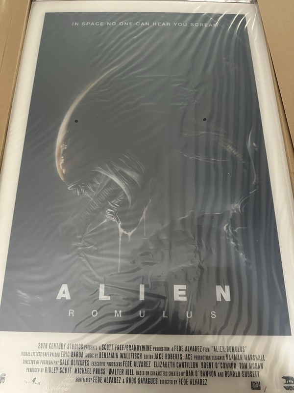 Alien Romulus 3D Lenticular Plex Poster #38/65 By Pablo Olivera BNG gallery