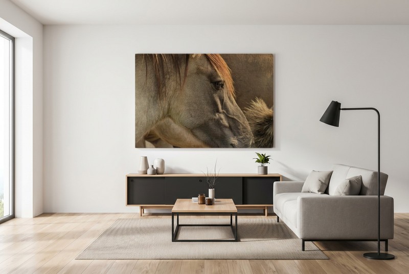 The Yellowstone Collection - Horse Grain - Art Print on Paper or Canvas gallery