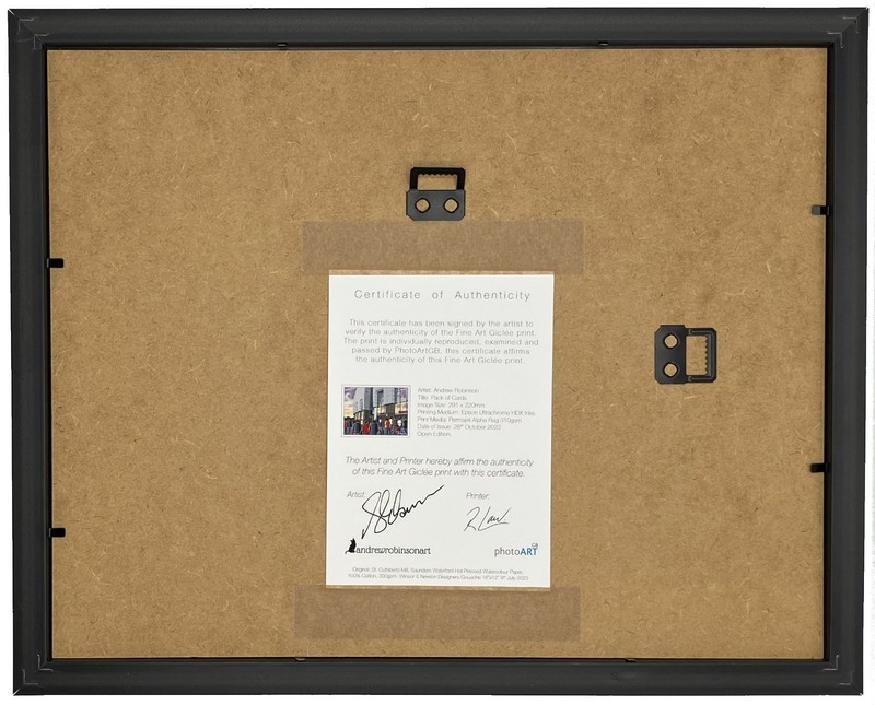 Leeds, Elland Rd. Framed United Utd Football Club FC Art Print. 14" x 11" Frame gallery