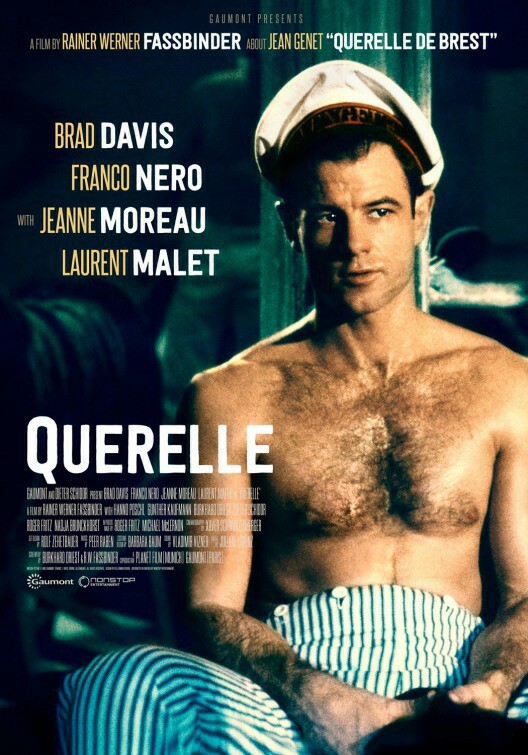 QUERELLE (Brad Davis/Franco Nero) film poster - glossy A4 print