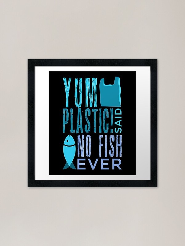 Save Planet Earth Oceans Marine Lif Framed Wall Art Poster Canvas Print Picture