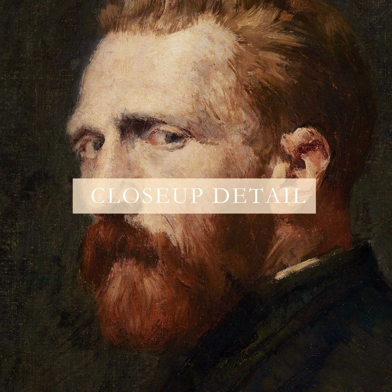 Portrait of Van Gogh by John Russell Painting Giclee Print on Fine Art Paper gallery