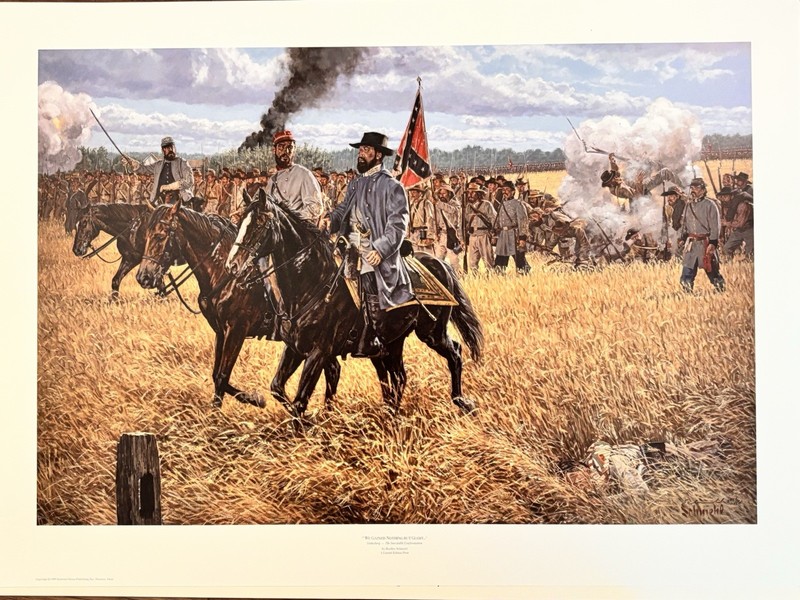Bradley Schmehl We Gained Nothing But Civil War Art Print 6th In Ltd Ed. Series