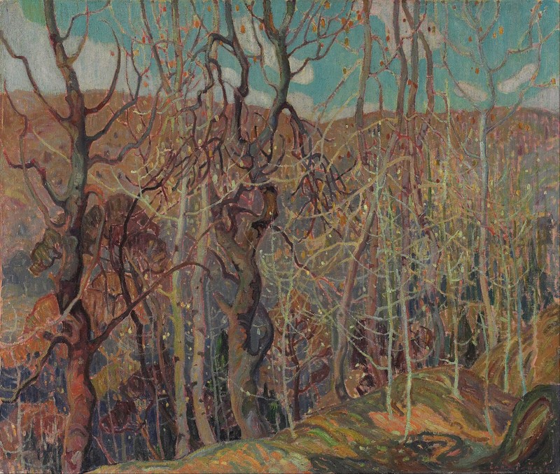Franklin Carmichael – Silvery Tangle (1921) Signed – 17″ x 22″ Fine Art Print